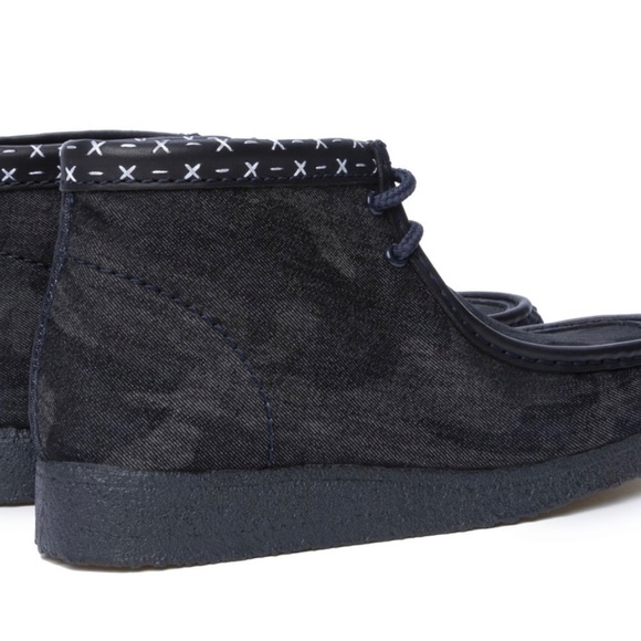 Clarks Denim Wallabees - Picture 4 of 5